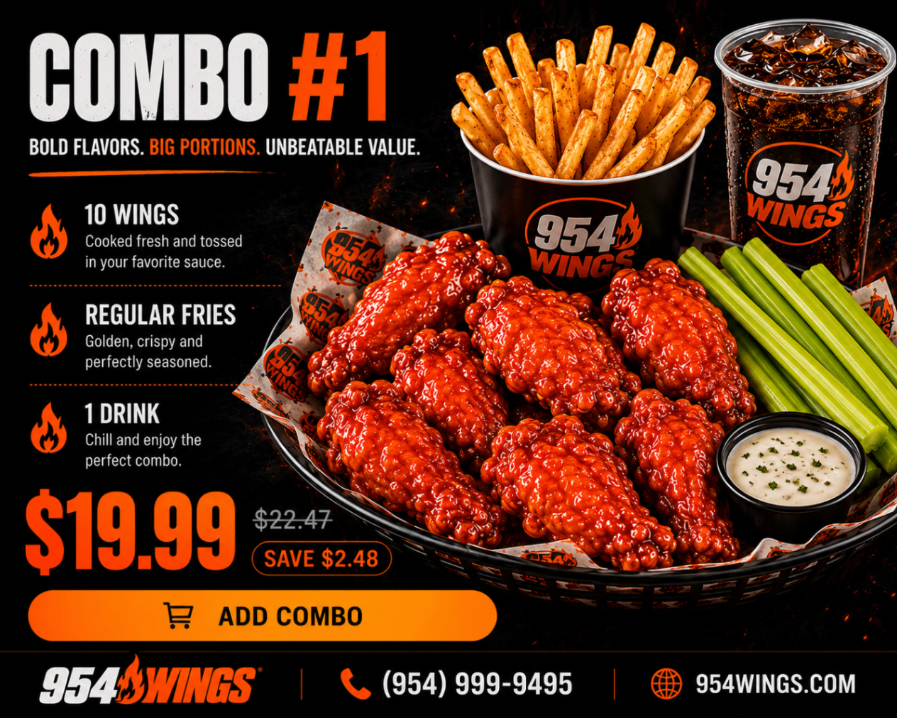 Combo #1 — lunch handled